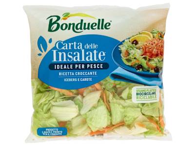 Bonduelle Carta delle Insalate Ricetta Croccante 230 g