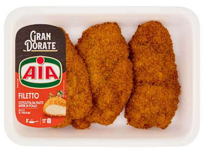 Aia Semplicemente Filetti Cotolette da Filetti Interi di Pollo 0,280 kg
