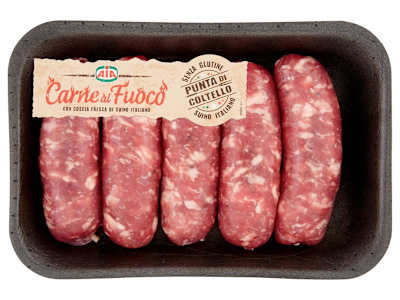 Aia Carne al Fuoco Salsiccia Punta di Coltello 0,400 kg