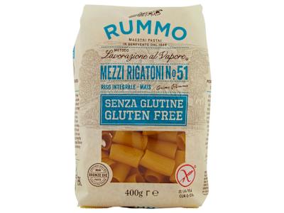 Rummo Senza Glutine Mezzi Rigatoni N° 51 400 g