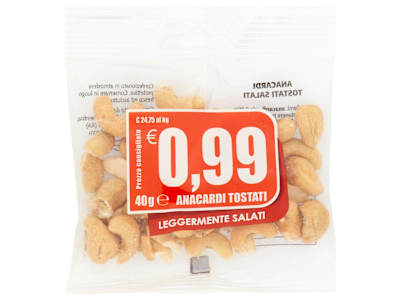 Anacardi Tostati 40 g