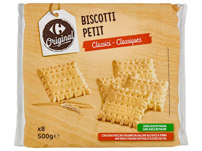 Carrefour Original Biscotti Petit Classici x8 500 g