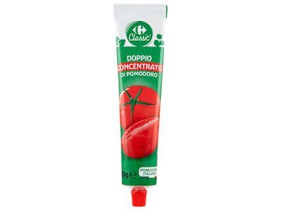 Carrefour Classic Doppio Concentrato di Pomodoro 130 g