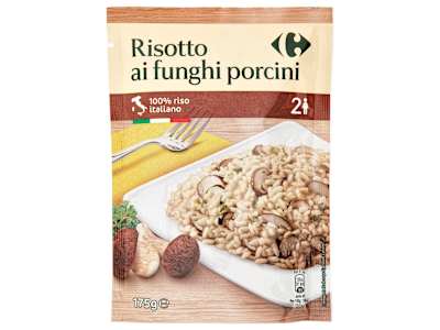Carrefour Risotto ai funghi porcini 175 g