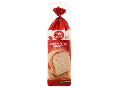 Carrefour Classic Pane a Fette Bianco 400 g