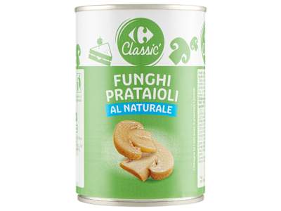 Carrefour Classic Funghi Prataioli al Naturale 400 g