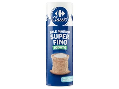 Carrefour Classic Sale Marino Super Fino Iodato 250 g