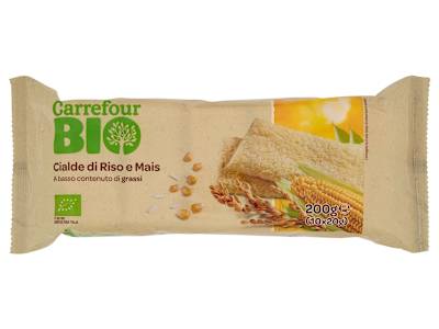 Carrefour Bio Cialde di Riso e Mais 10 x 20 g