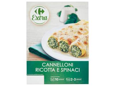 Carrefour Extra Cannelloni Ricotta e Spinaci 350 g