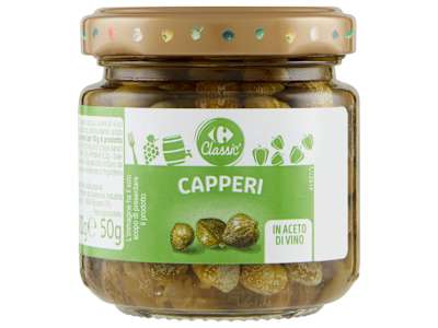 Carrefour Classic Capperi in Aceto di Vino 100 g