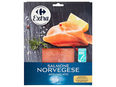 Carrefour Extra Salmone Norvegese Affumicato 150 g