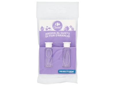 Carrefour Classic Aroma al Gusto di Fior d'Arancio 2 x 5 ml