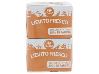 Carrefour Classic Lievito Fresco 2 x 25 g