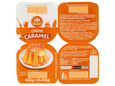Carrefour Classic Crème Caramel 4 x 100 g
