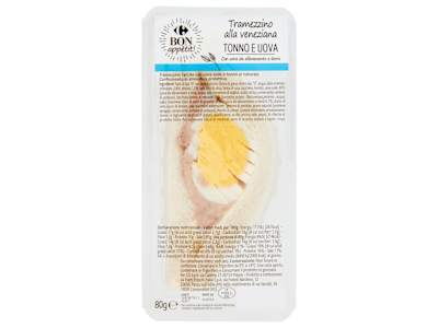 Carrefour Bon appétit! Tramezzino alla veneziana Tonno e Uova 80 g