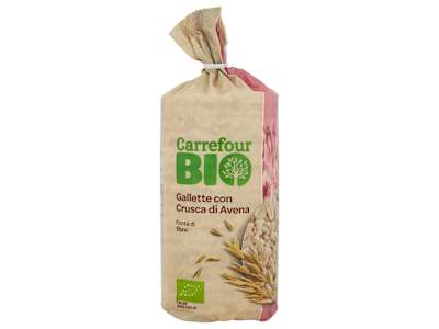 Carrefour Bio Gallette con Crusca di Avena 100 g