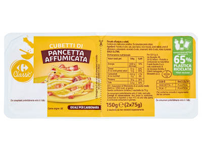 Carrefour Classic Cubetti di Pancetta Affumicata 2 x 75 g