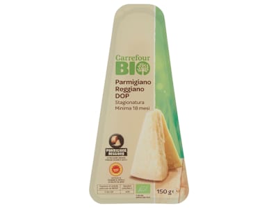 Carrefour Bio Parmigiano Reggiano DOP Stagionatura Minima 18 mesi 150 g