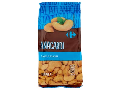 Carrefour Anacardi Salati e tostati 100 g