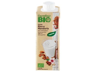 Carrefour Bio Drink Riso e Mandorla 250 ml