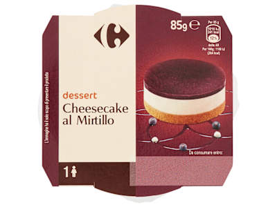 Carrefour Original Cheesecake al Mirtillo 85 g