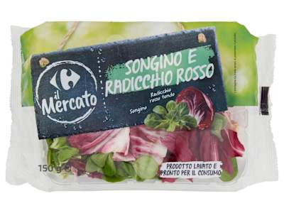 Carrefour il Mercato Songino e Radicchio Rosso 150 g