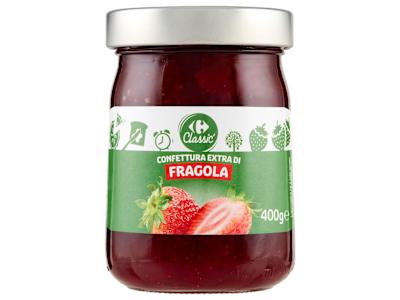 Carrefour Classic Confettura Extra di Fragola 400 g