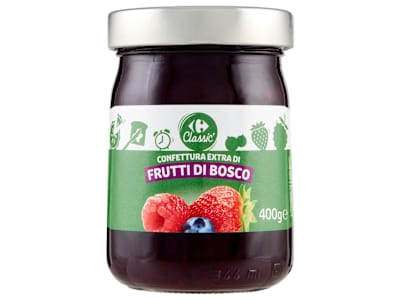 Carrefour Classic Confettura Extra di Frutti di Bosco 400 g