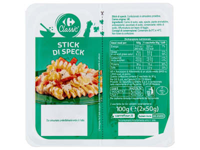 Carrefour Classic Stick di Speck 2 x 50 g