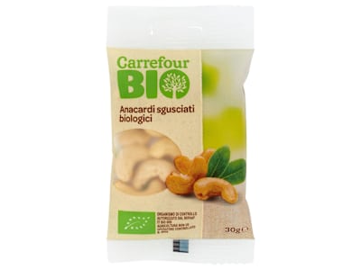 Carrefour Bio Anacardi sgusciati biologici 30 g