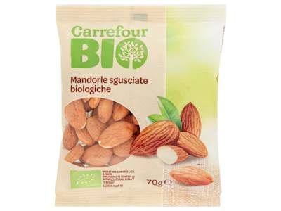 Carrefour Bio Mandorle sgusciate biologiche 70 g