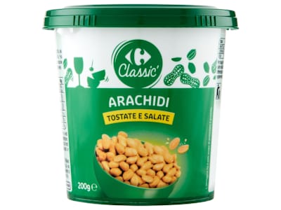 Carrefour Classic Arachidi Tostate e Salate 200 g
