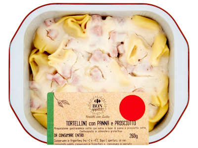 Carrefour Bon appétit! Tortellini con Panna e Prosciutto 260 g