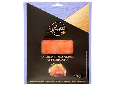 Carrefour Selection Salmone Islandese Affumicato 100 g