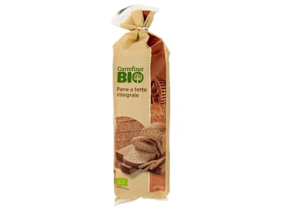 Carrefour Bio Pane a fette integrale 400 g