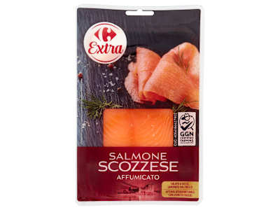 Carrefour Extra Salmone Scozzese Affumicato 50 g