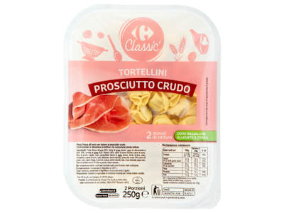 Carrefour Classic Tortellini Prosciutto Crudo 250 g