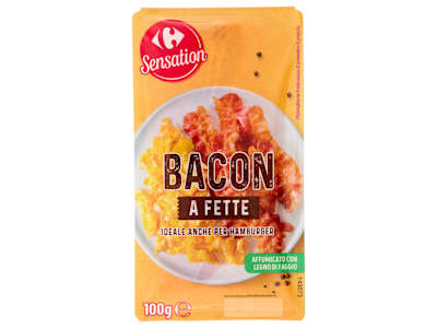 Carrefour Sensation Bacon a Fette 100 g