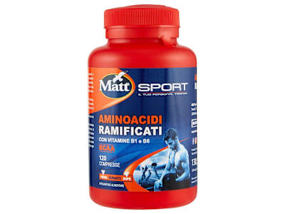 Matt Sport Amminoacidi Ramificati 120 Compresse 130,5 g