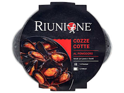 Riunione Cozze Cotte al Pomodoro 430 g