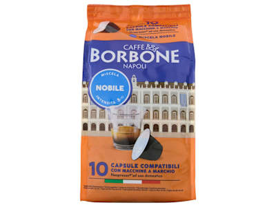 Caffè Borbone Miscela Nobile Capsule Compatibili Nespresso* 10 x 5 g