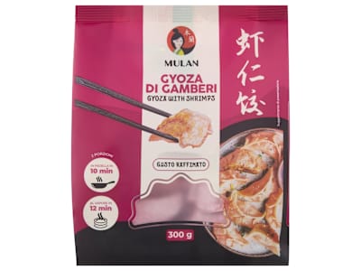 Mulan Gyoza di Gamberi Gusto Raffinato 300 g