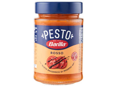 Barilla Pesto Rosso Aceto Balsamico Modena Condimento e Sugo per Pasta 200 g