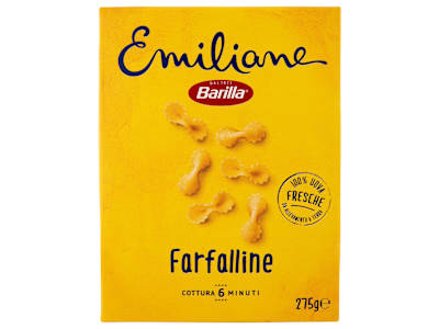 Barilla Emiliane Farfalline Pasta all'Uovo 275 g