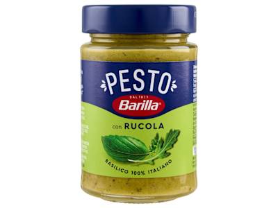 Barilla Pesto Basilico e Rucola Condimento e Sugo per Pasta 190 g