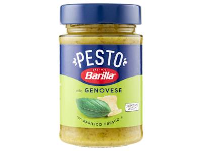 Barilla Pesto alla Genovese con Basilico Fresco Condimento e Sugo per Pasta 190 g