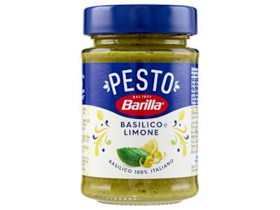Barilla Pesto Basilico e Limone Condimento e Sugo per Pasta 190g