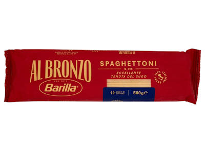 Barilla Al Bronzo Pasta Spaghettoni 500g