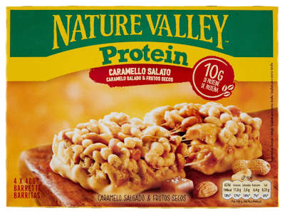 Nature Valley Protein Caramello Salato 4 x 40 g