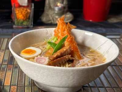 Ebi tempera ramen